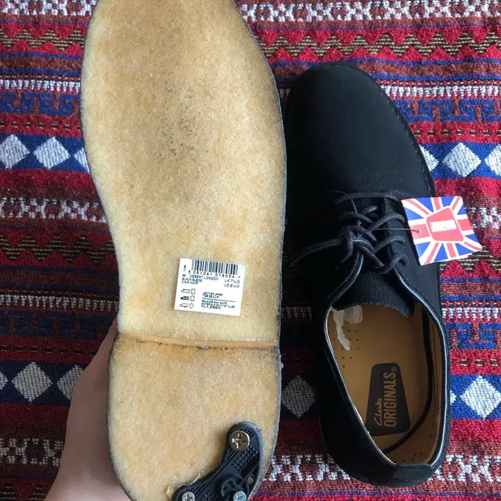 [BUNJANG] Clarks Desert London Black Men&