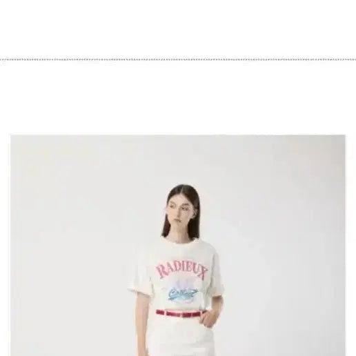 [BUNJANG] CC Collect White Denim Midi Skirt / 씨씨콜렉트 화이트진 스커트55.