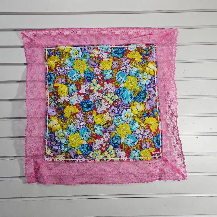 [SOLD OUT] 레노마 플라워  레이스포인트 스카프/보물찾기천사