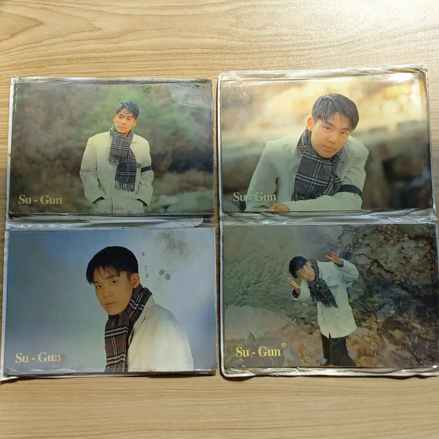 [BUNJANG] Kim Soo-geun Vintage Postcard Set / 90년대 연예인 김수근 엽서 사진 레트로 추억 근현대사