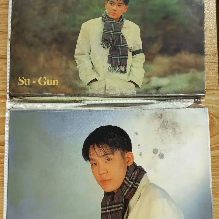 [BUNJANG] Kim Soo-geun Vintage Postcard Set / 90년대 연예인 김수근 엽서 사진 레트로 추억 근현대사