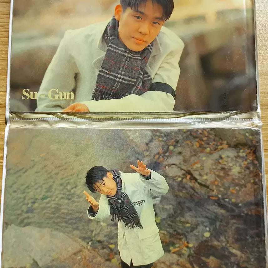 [BUNJANG] Kim Soo-geun Vintage Postcard Set / 90년대 연예인 김수근 엽서 사진 레트로 추억 근현대사