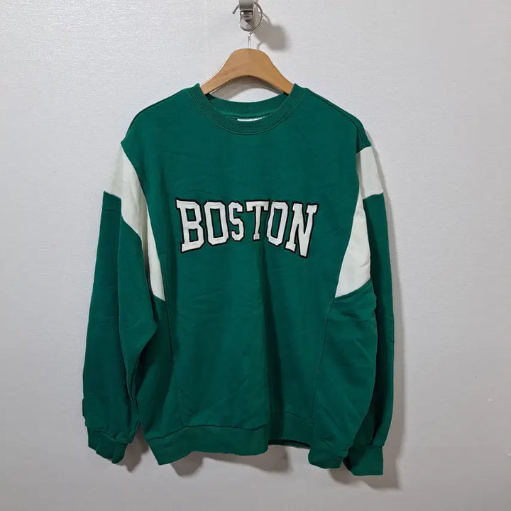 [BUNJANG] NBA Boston Celtics Oversized Sweatshirt / NBA 보스턴 셀틱스 남성 오버핏 맨투맨 L (c타45)
