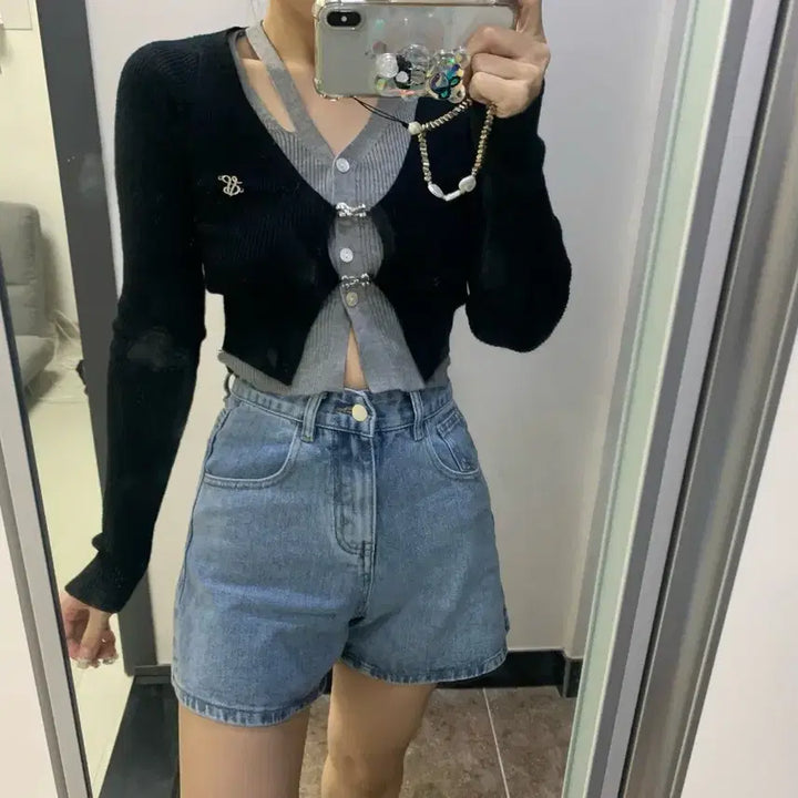 [SOLD OUT] 핫팬츠 반바지 청바지A라인반바지S