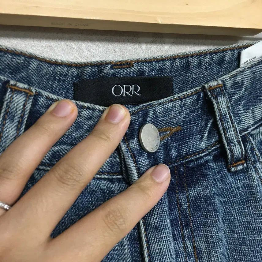 [BUNJANG] ORR Straight Fit Denim Pants M / ORR 오르 스트레이트 데님 팬츠 M