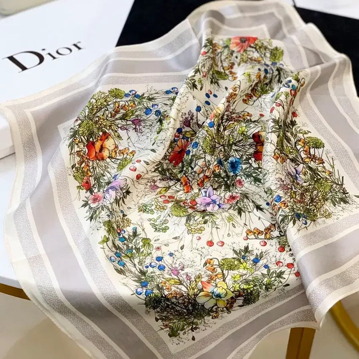 [SOLD OUT] 디올 플라워 패턴 스카프