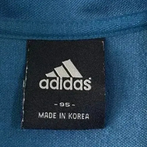 [SOLD OUT] 아디다스 청록 블루 오렌지 트랙탑 져지집업 90/S