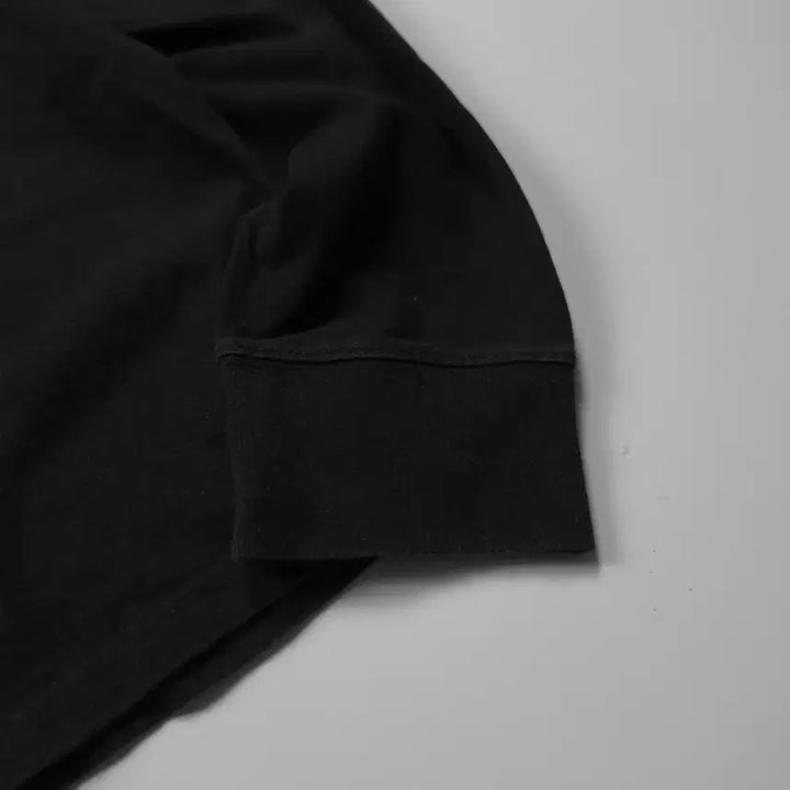 [BUNJANG] Stussy Basic Big Logo Black Long Sleeve Shirt (L) / 스투시 베이직 빅로고 블랙 박시핏 롱슬리브 (L)