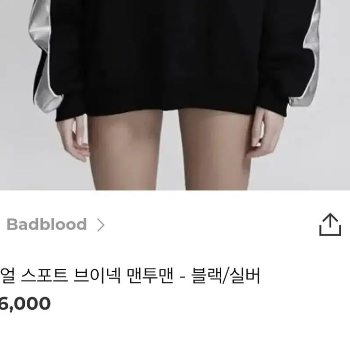 [SOLD OUT] 배드블러드 맨투맨