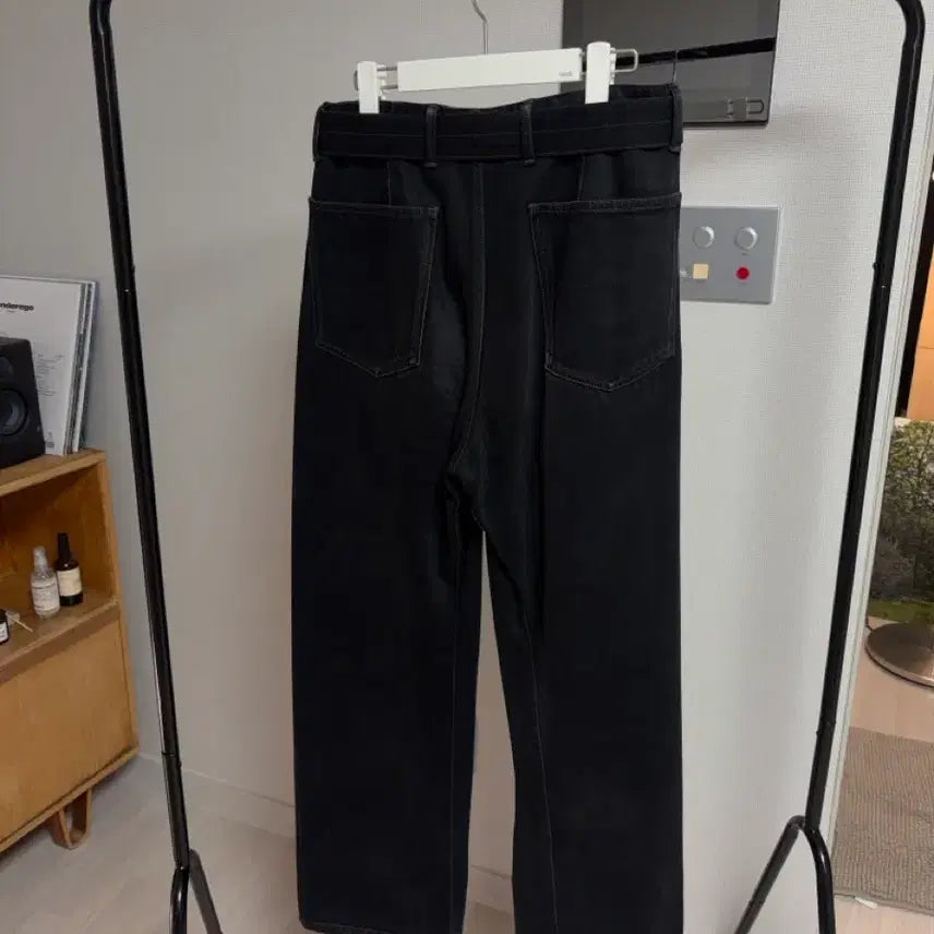 [BUNJANG] Lemaire Twist Belted Pants Black S / Lemaire Twist Belted Pants Black S사이즈