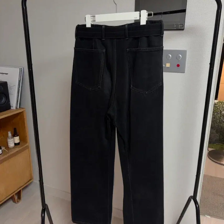 [BUNJANG] Lemaire Twist Belted Pants Black S / Lemaire Twist Belted Pants Black S사이즈