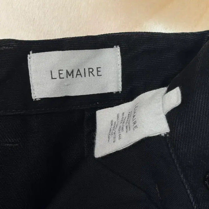 [BUNJANG] Lemaire Twist Belted Pants Black S / Lemaire Twist Belted Pants Black S사이즈