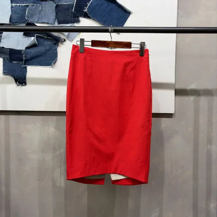 [BUNJANG] Missa H-Line Functional Office Midi Skirt / (25인치) 미샤 여성 H라인 기능성 오피스룩 미디 스커트 치마