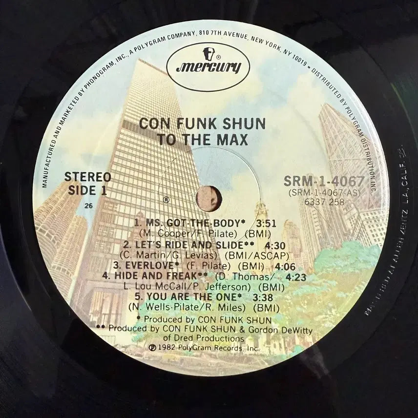 [SOLD OUT] [LP] 소울 펑크 Con Funk Shun To The Max