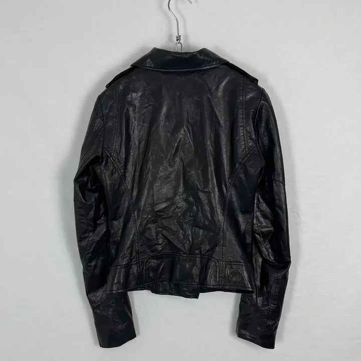 [BUNJANG] Vintage Real Leather Rider Jacket / Vintage 리얼레더 라이더 자켓