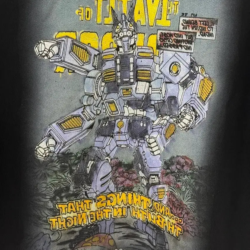 [BUNJANG] Juun.J HIROKI Robot Print Hoodie / (26SS새상품) 준지루즈핏 후드(8장일괄 구매시 이상품 드립니다)