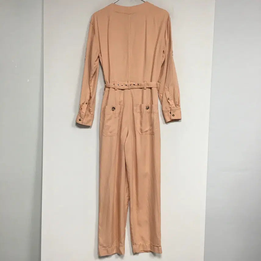 [BUNJANG] Club Monaco Tencel Belted Jumpsuit / 클럽모나코 리오셀 벨티드 점프수트 0