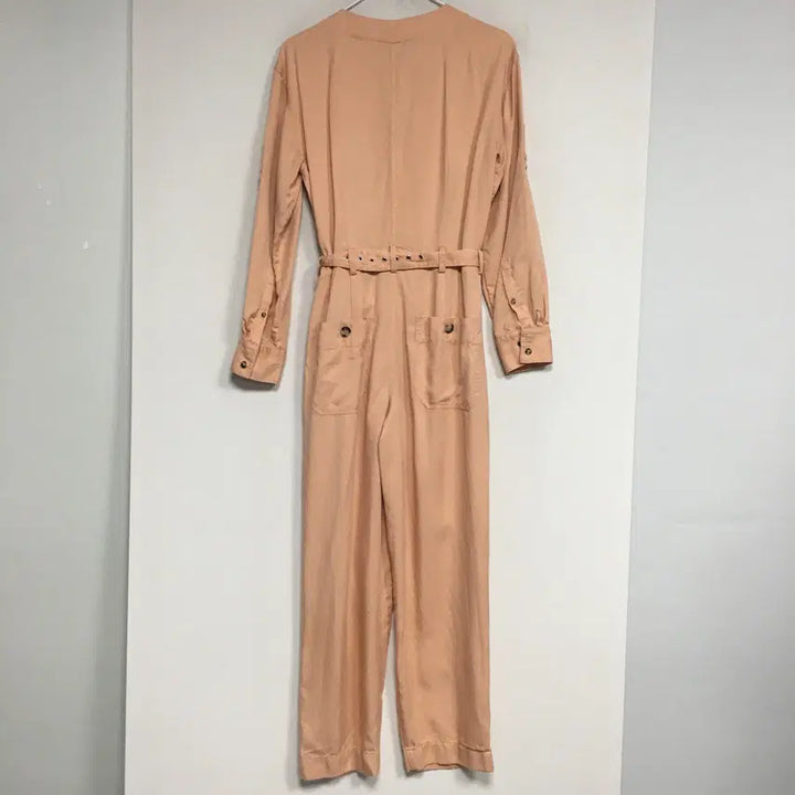 [BUNJANG] Club Monaco Tencel Belted Jumpsuit / 클럽모나코 리오셀 벨티드 점프수트 0