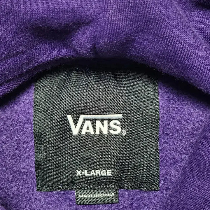 [BUNJANG] VANS Purple Logo Hoodie XL Men&