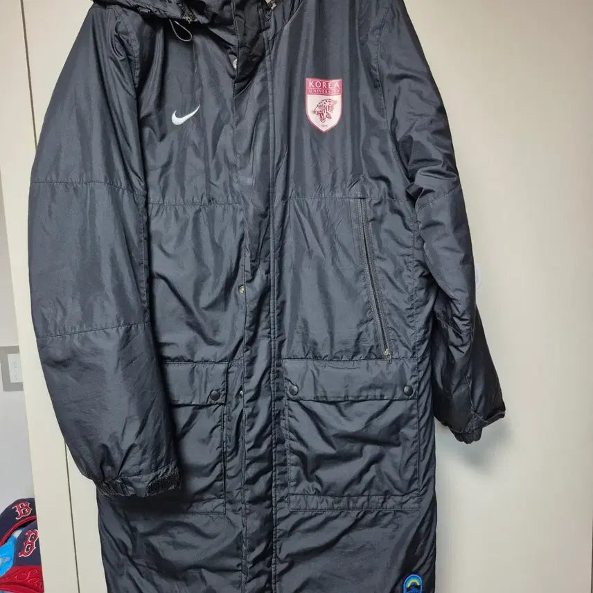 [BUNJANG] Nike Long Padded Jacket (Goryeo University) - Size 110 / 나이키 롱패딩 고려대학교 패딩 110사이즈 팝니다