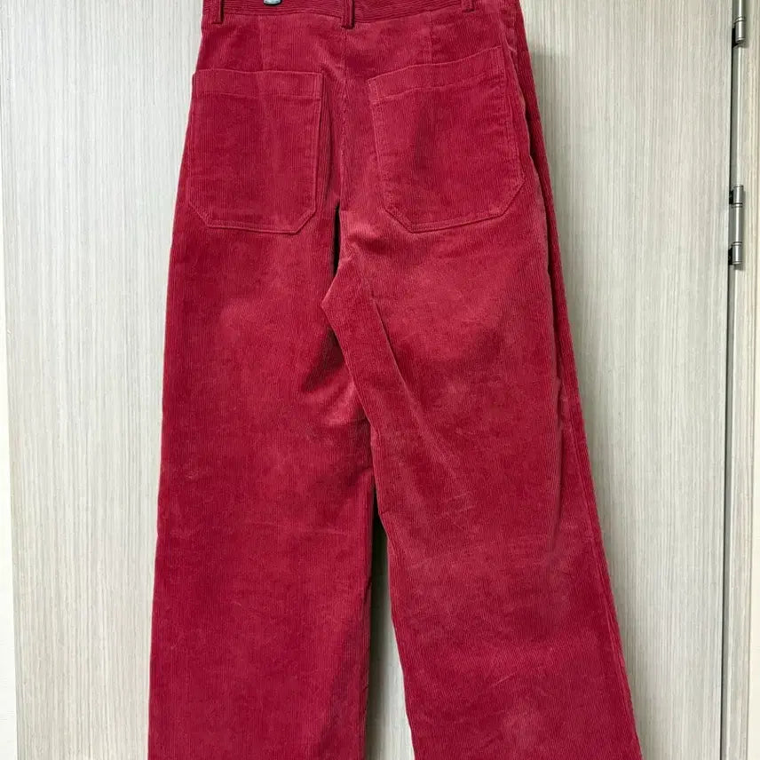 [BUNJANG] YUMMER Sicily Corduroy Pants Burgundy Size 2 / 유메르 시칠리 코듀로이 팬츠 버건디 2 사이즈