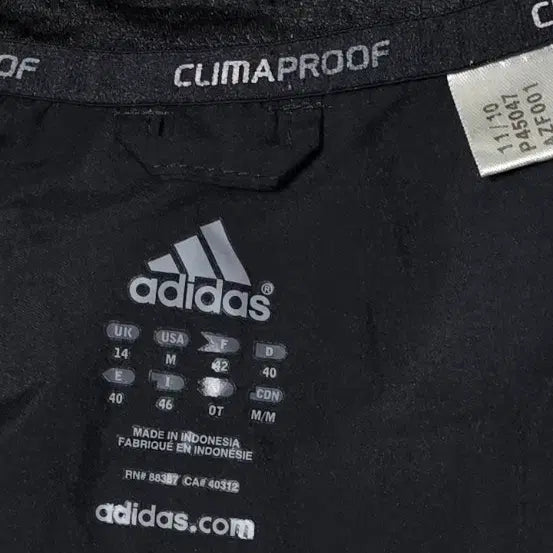 [BUNJANG] Adidas CLIMAPROOF Windbreaker Jacket / (무배)아디다스 CLIMAPROOF 바람막이 M