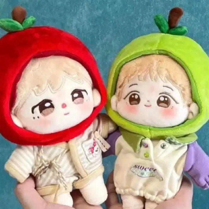 [SOLD OUT] 10cm 인형옷 홍사과 모자