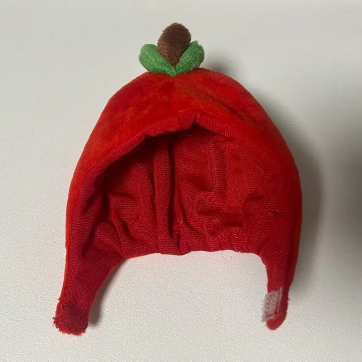 [SOLD OUT] 10cm 인형옷 홍사과 모자