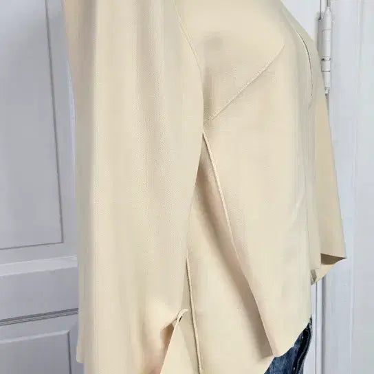 [BUNJANG] J. Chung Signature Half-Zip Blouse / 제이청 시그니처 하프집업 블라우스
