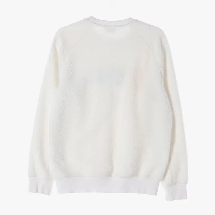 [BUNJANG] National Geographic Fleece Sweatshirt M / 내셔널지오그래픽 로고 뽀글이 플리스 맨투맨 M