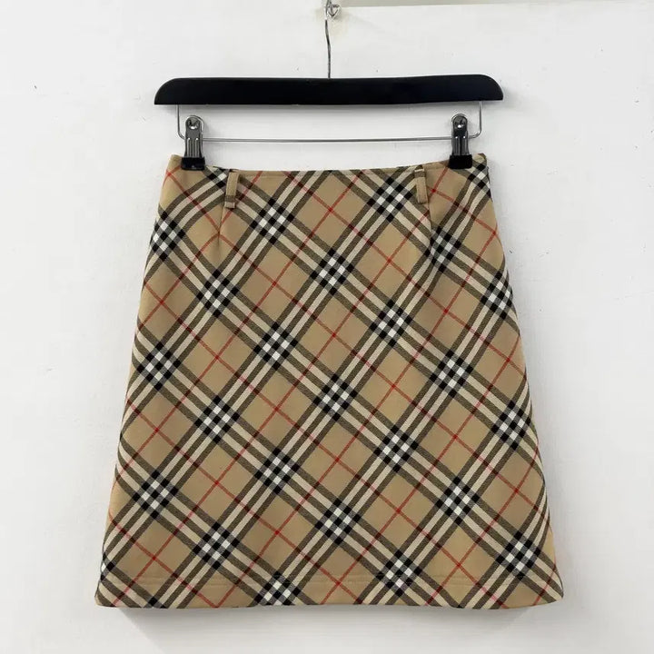 [BUNJANG] Burberry Nova Check Wool Skirt / 버버리 스커트