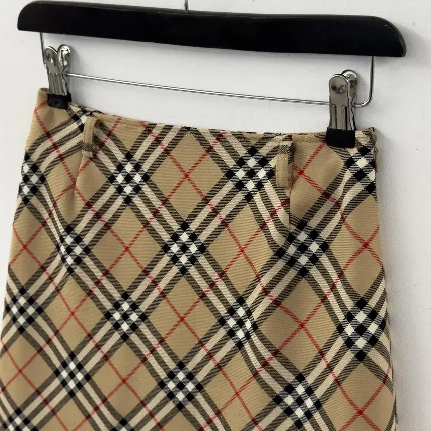 [BUNJANG] Burberry Nova Check Wool Skirt / 버버리 스커트