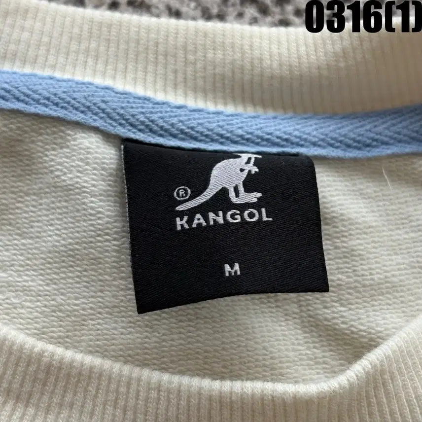 [SOLD OUT] 캉골 아이보리 맨투맨 티셔츠 M