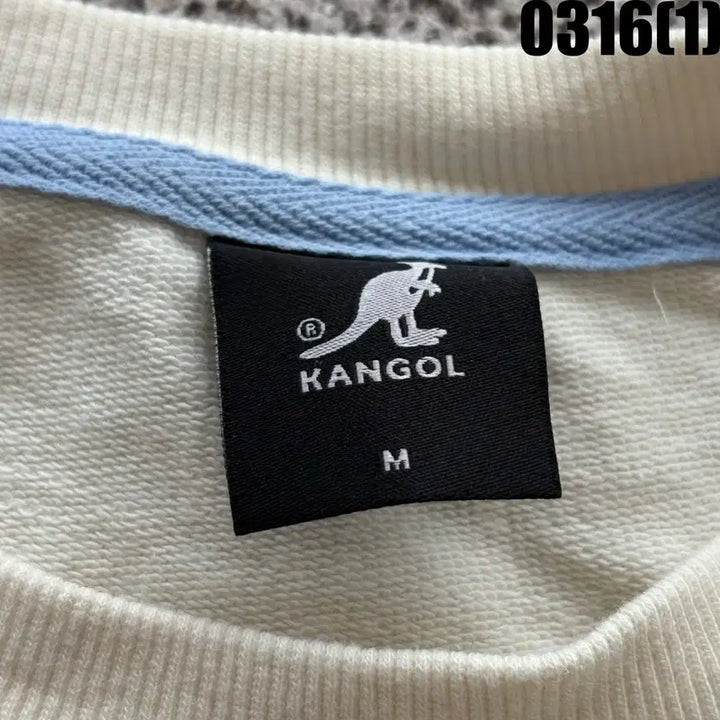 [SOLD OUT] 캉골 아이보리 맨투맨 티셔츠 M