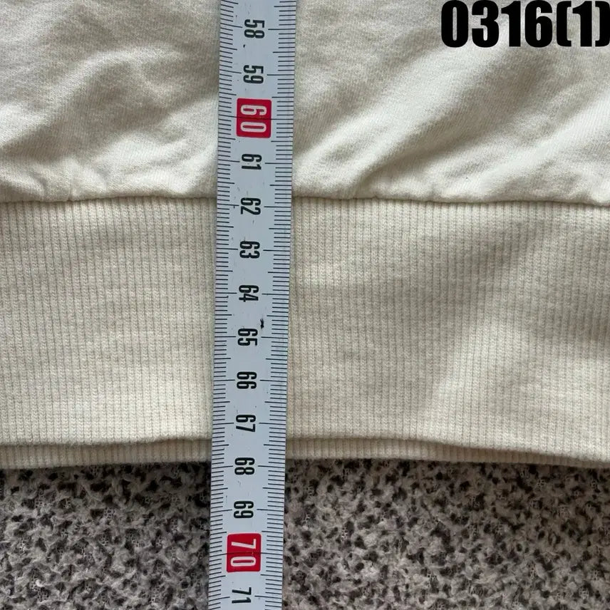 [SOLD OUT] 캉골 아이보리 맨투맨 티셔츠 M