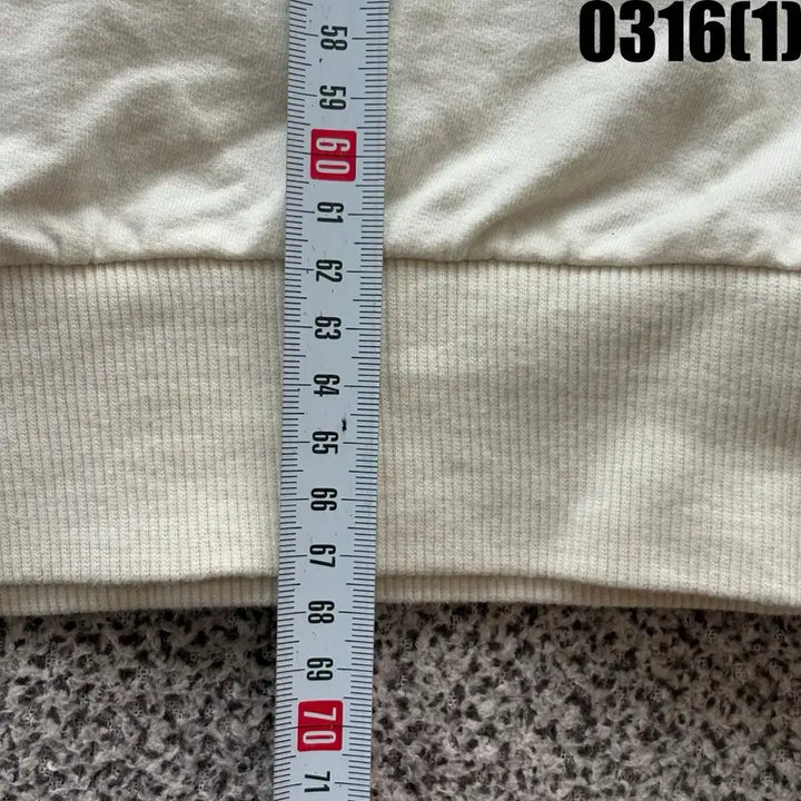 [SOLD OUT] 캉골 아이보리 맨투맨 티셔츠 M