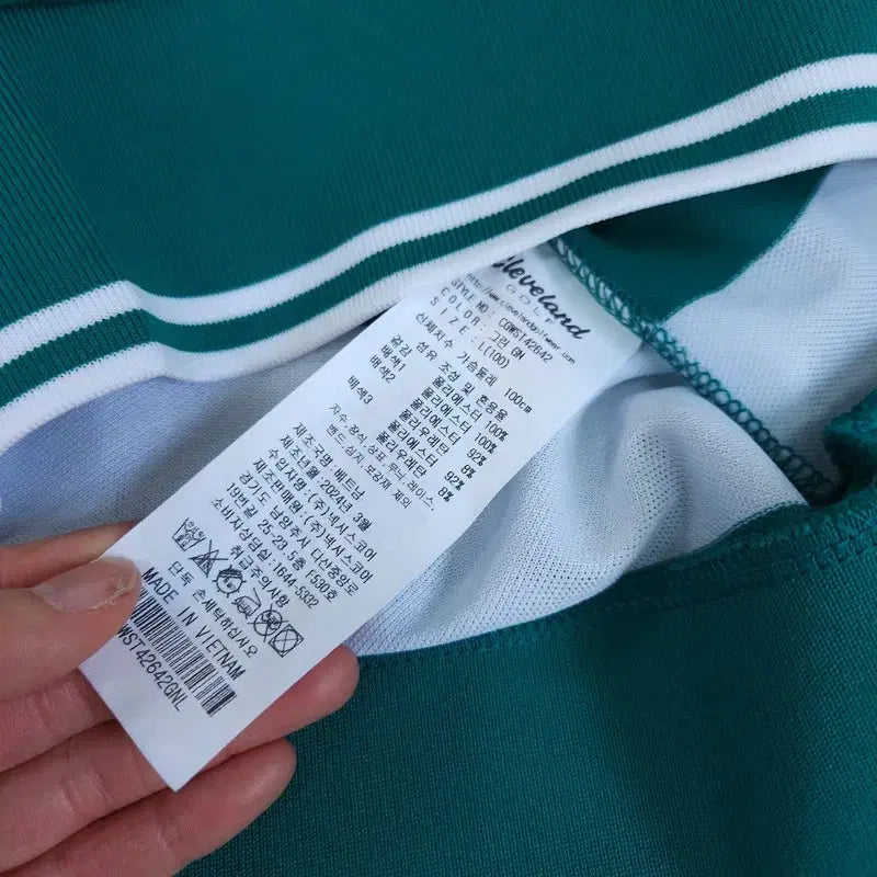 [BUNJANG] Cleveland Kara Short Sleeve T-shirt / [L(100)] 클리브랜드 카라 반팔티
