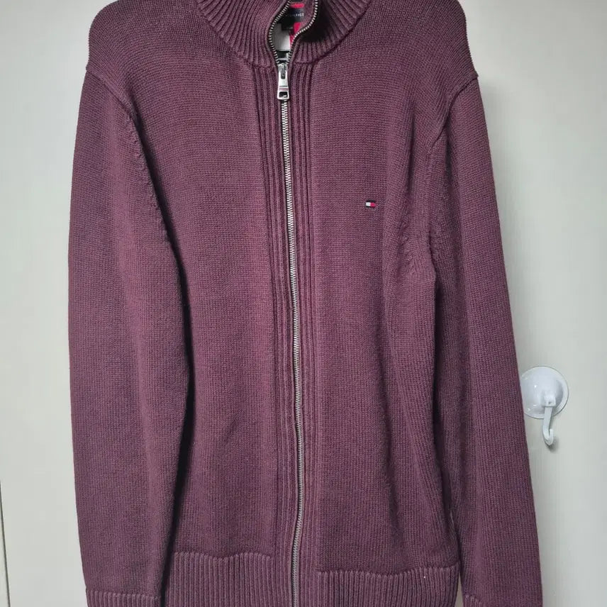 [BUNJANG] Tommy Hilfiger Zip-up Jacket (100) - Purple / 타미힐피거 정품 집업 실100사이즈 팝니다