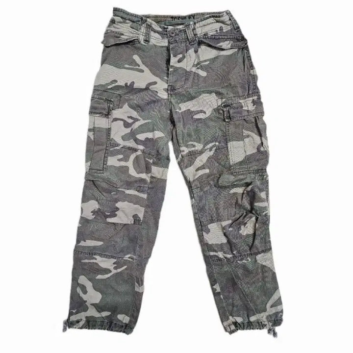 [BUNJANG] Tom and Ashley Original Camouflage Cargo Pants / [28] 탐앤애슐리 빈티지 오리지널 카모플라쥬 카고 팬츠