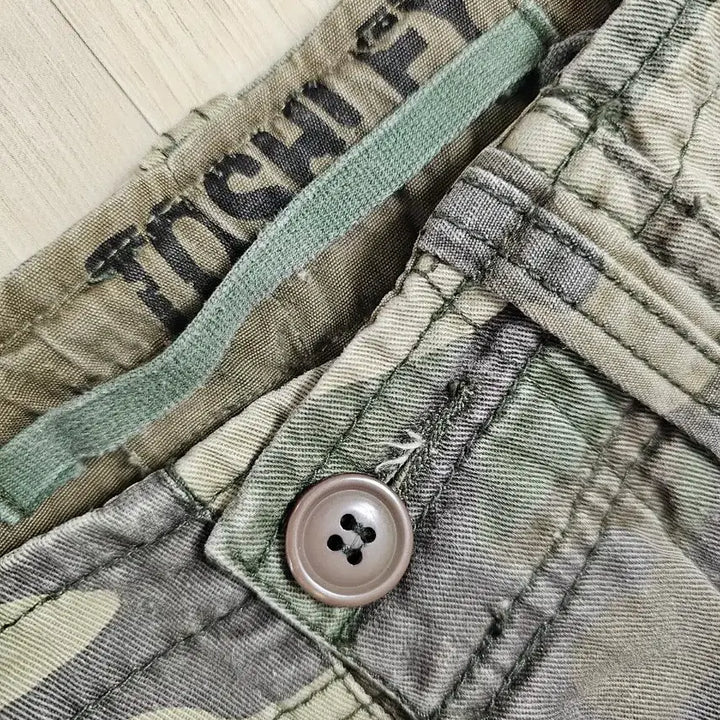 [BUNJANG] Tom and Ashley Original Camouflage Cargo Pants / [28] 탐앤애슐리 빈티지 오리지널 카모플라쥬 카고 팬츠