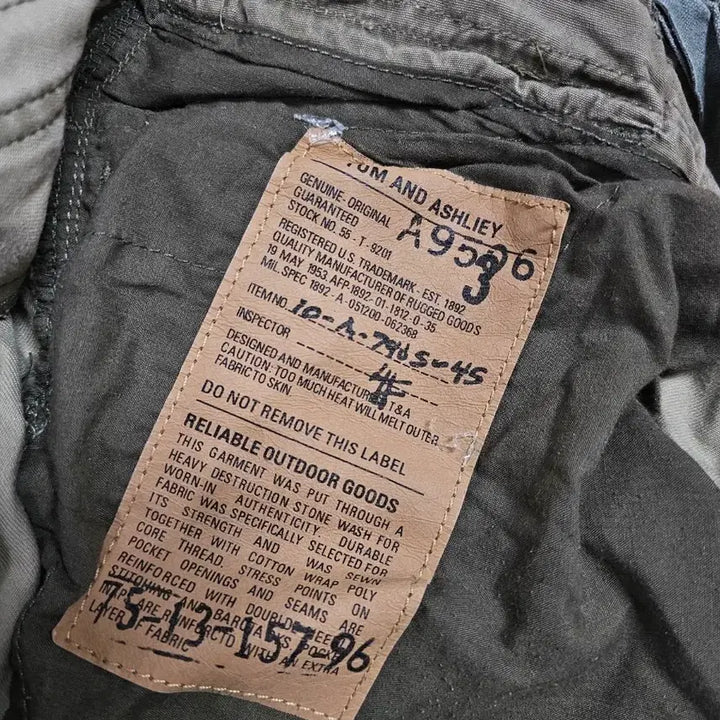 [BUNJANG] Tom and Ashley Original Camouflage Cargo Pants / [28] 탐앤애슐리 빈티지 오리지널 카모플라쥬 카고 팬츠