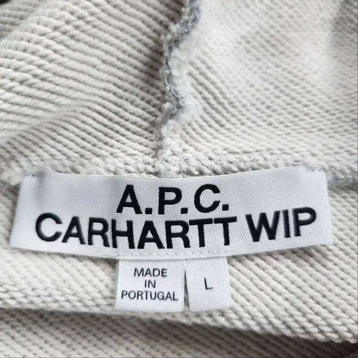 [BUNJANG] A.P.C. x Carhartt Hoodie Gray Men&