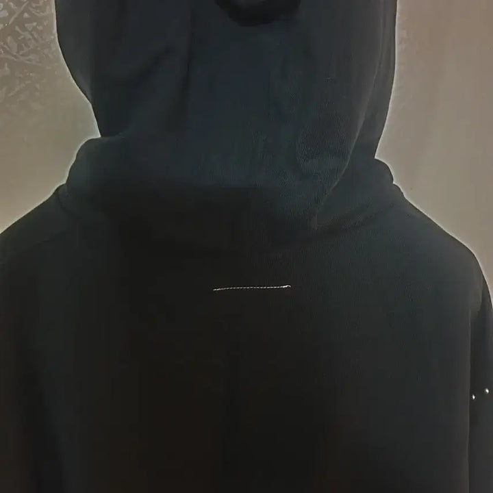[BUNJANG] MM6 Maison Margiela Studded Hoodie XL / 마르지엘라 MM6 스터드 후디 블랙 XL