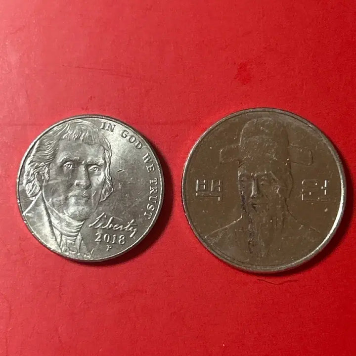 [BUNJANG] 2018 US Nickel Coin J38 / 2018년 미국 니켈 주화 J38