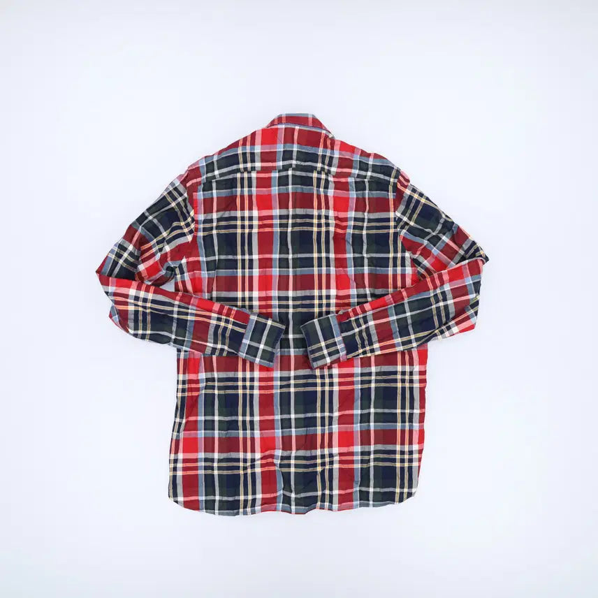 [SOLD OUT] [S] 타미힐피거 커스팀핏 체크 셔츠 1219H1