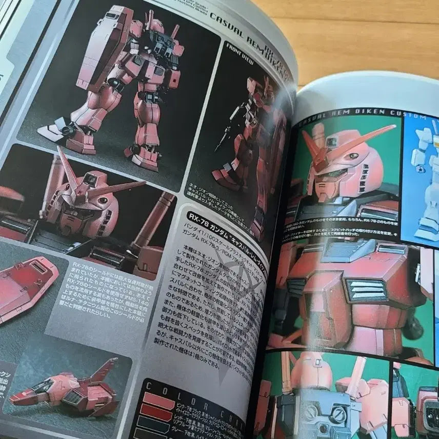 [BUNJANG] Japanese Gundam Model Kit Manual 2 / 일본원서 건프라 메뉴얼 2