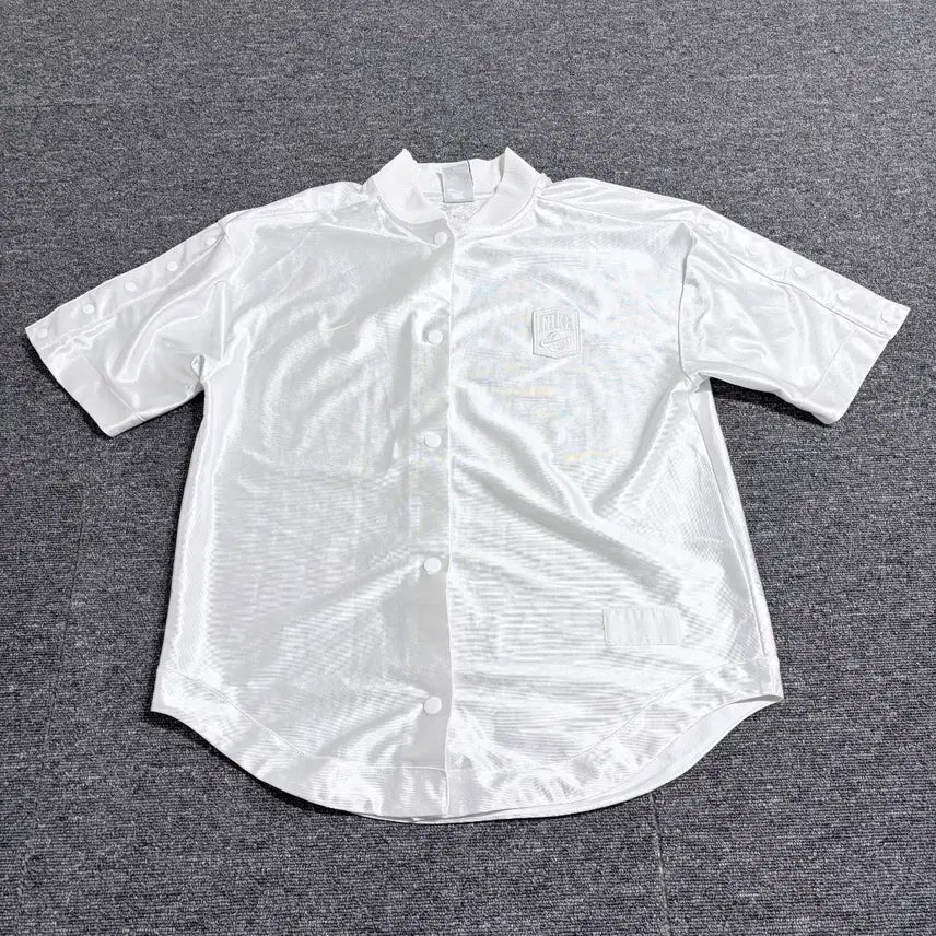 [BUNJANG] Nike Satin Shirt (Size M) / 나이키 새틴 셔츠