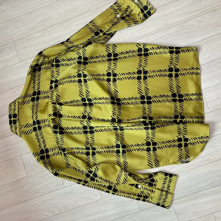 [SOLD OUT] MARNI * Uniqlo SS22 오버사이즈 롱슬리브 셔츠 머스타드 S