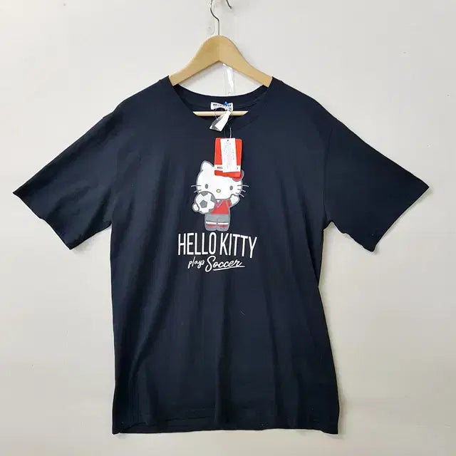 [BUNJANG] Sanrio Hello Kitty Navy T-Shirt / [새상품] Sanrio 헬로키티 티셔츠 네이비