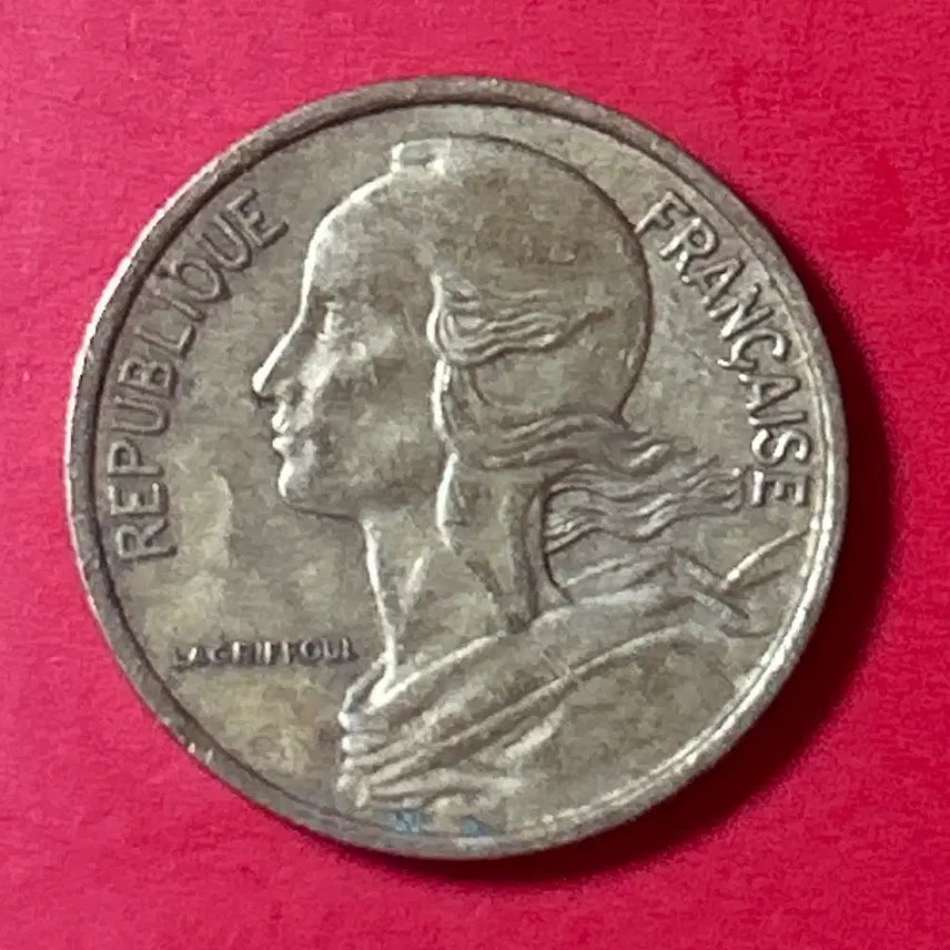 [BUNJANG] French Coin J39 / 프랑스 동전 주화 J39